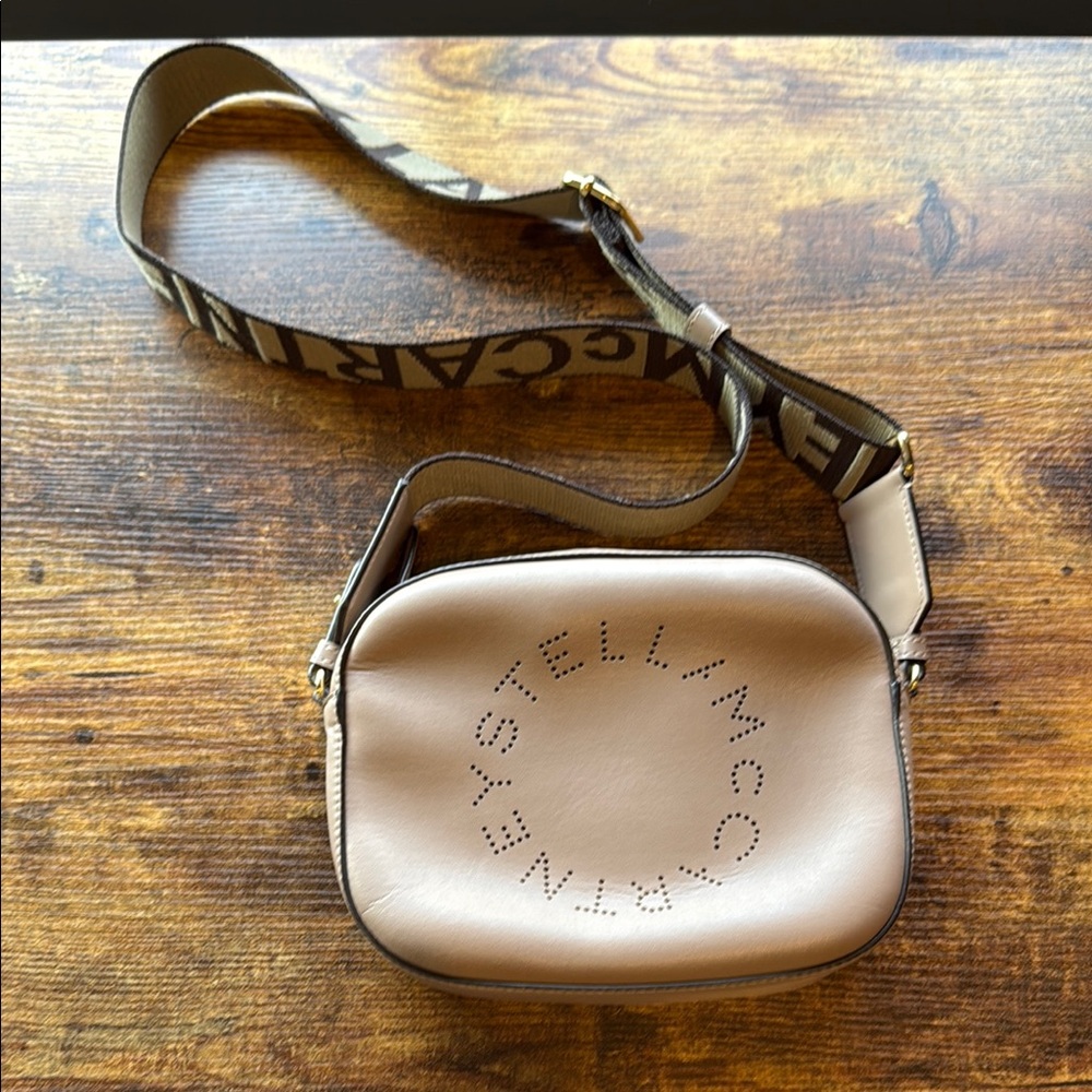 Stella McCartney Tan Crossbody Bag